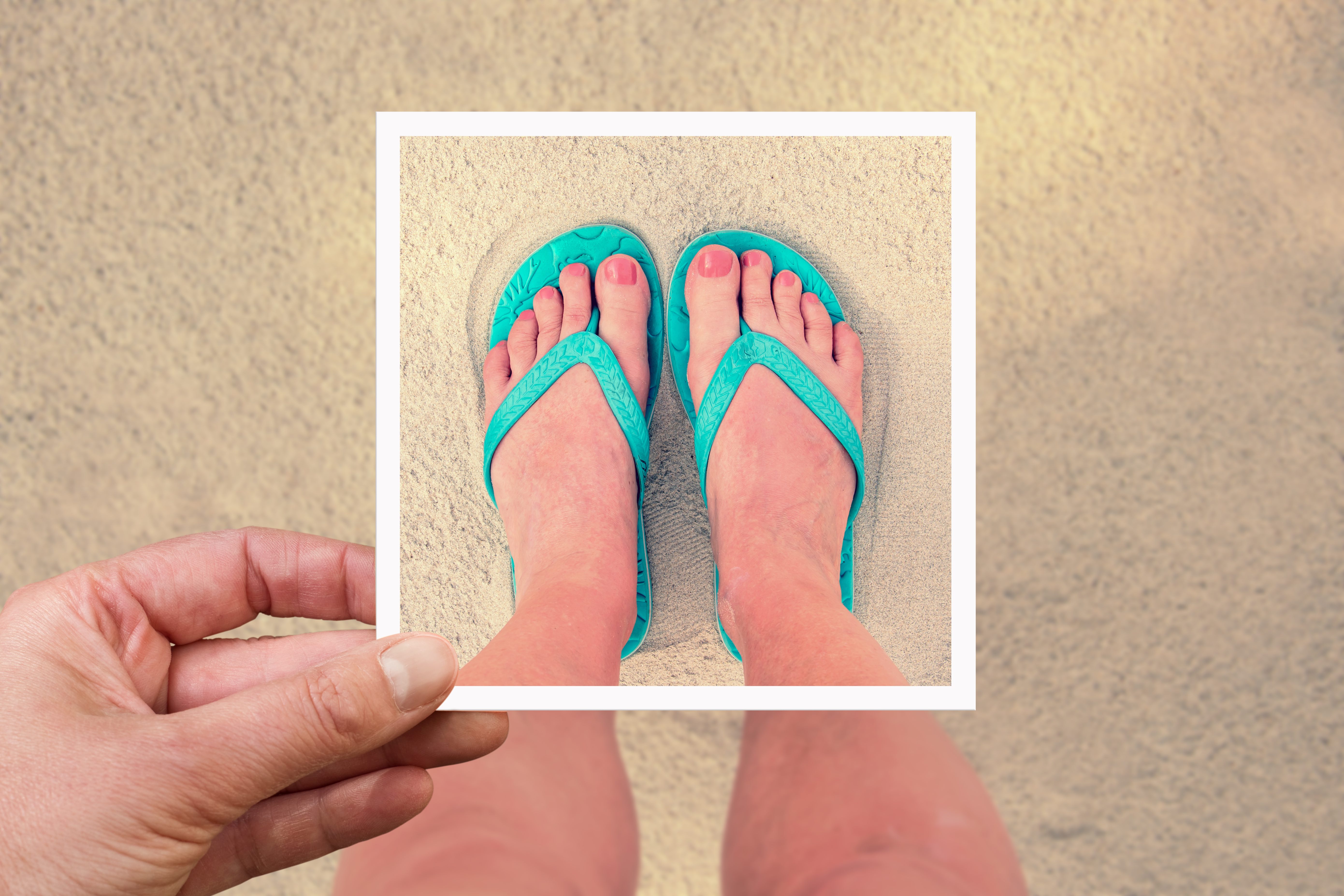 Fixing ugly feet.